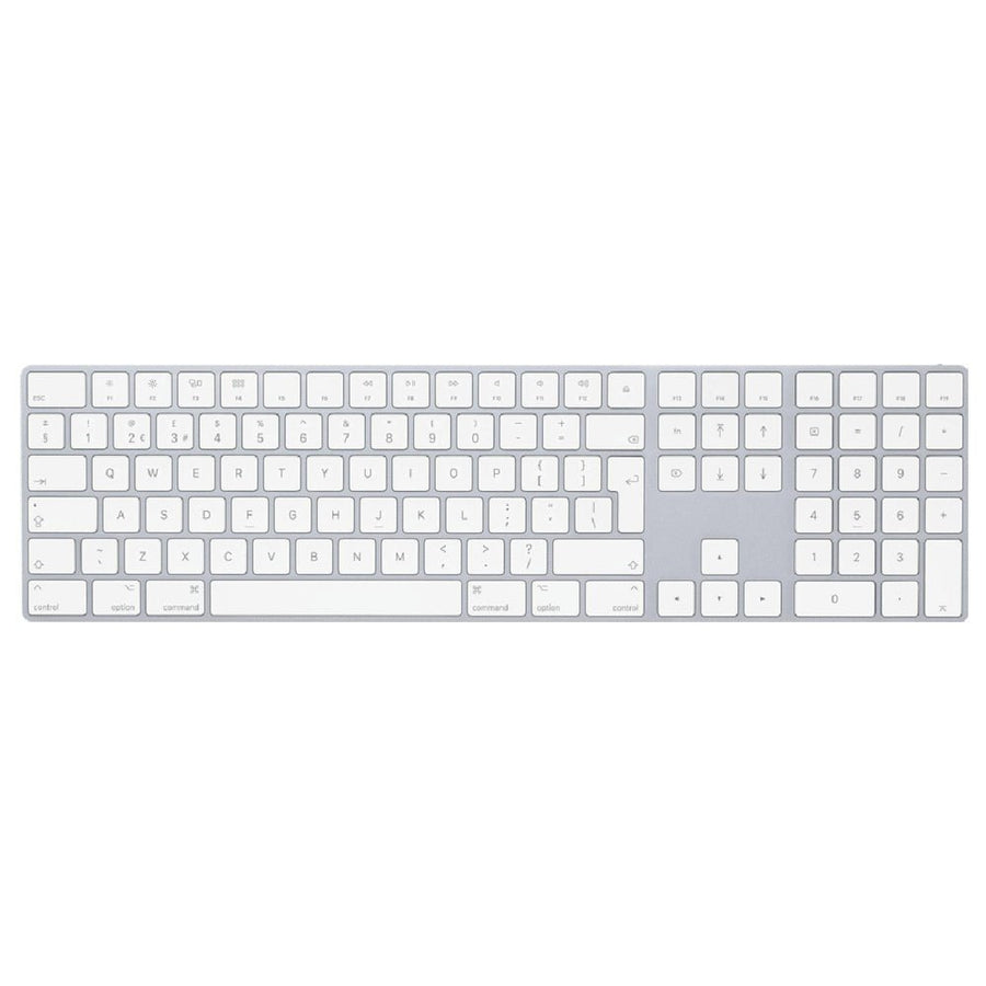 Apple-Draadloos Bluetooth Toetsenbord - Zilver - AZERTY - Frans Tweedehands