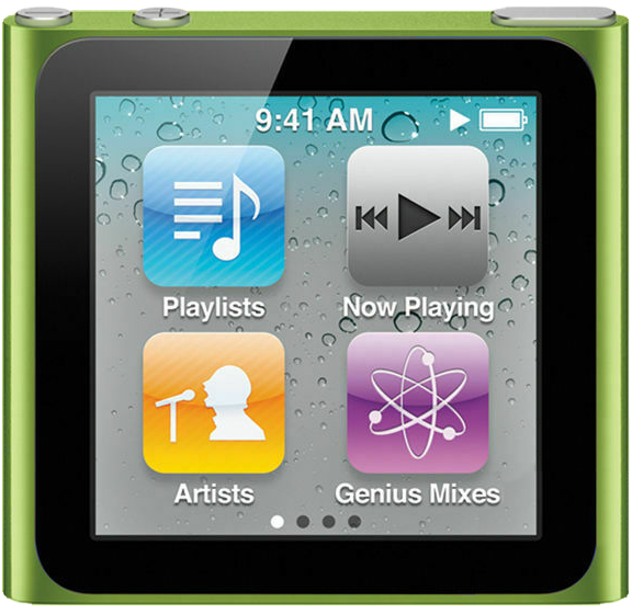 Apple-iPod nano 6th Generation 8GB - Groen Tweedehands