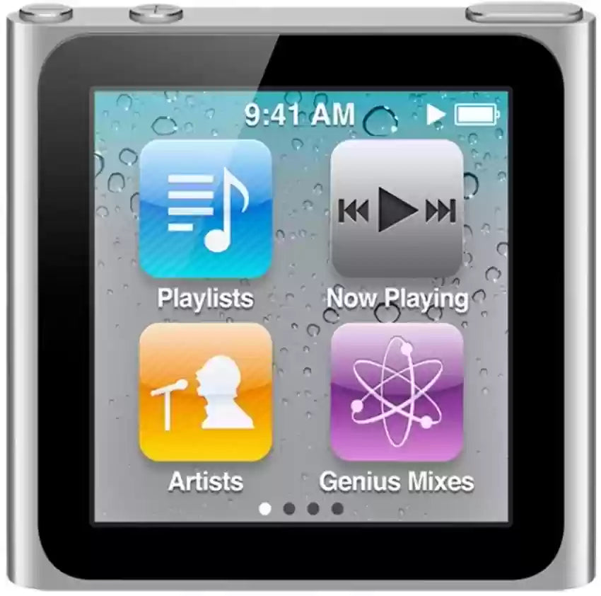 Apple-iPod nano 6th Generation 8GB - Zilver Tweedehands