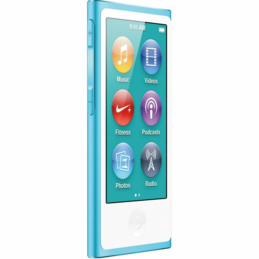 Apple-iPod Nano Multitouch 7e Generatie - 16 GB - Licht Blauw Tweedehands