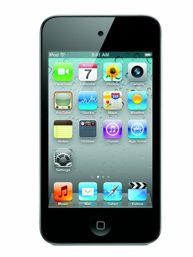 Apple-iPod Touch 4th Generation - 8 GB - Zwart (A1367) Tweedehands