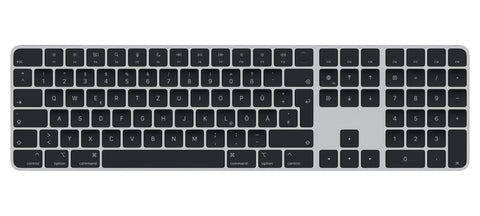 Magic Keyboard met Touch ID en Numeriek - QWERTZ Duits - Zwart/Zilver