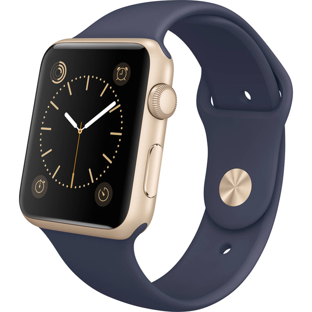 Apple Watch bandje 42mm, donker blauw, om een Apple Watch ter demonstratie
