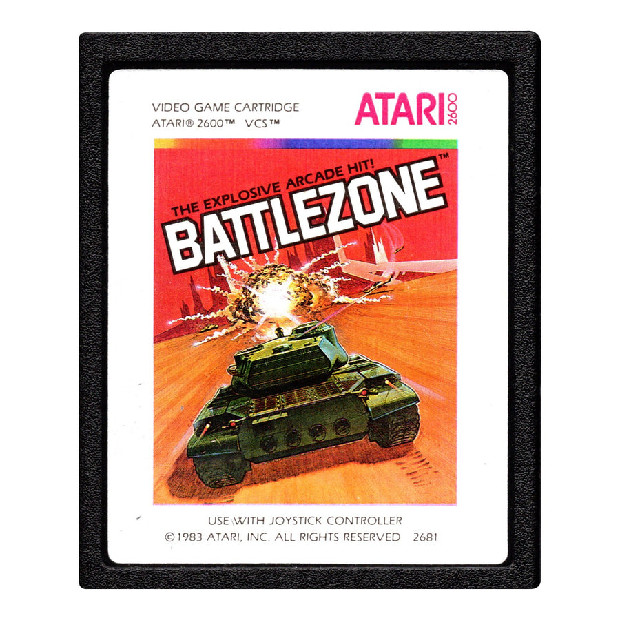 Atari 2600-Battlezone (Losse Cassette) Tweedehands
