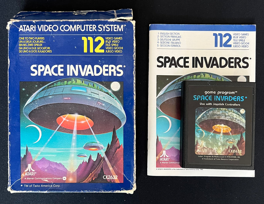 Atari 2600-Space Invaders (CX2632) (In doos) Tweedehands