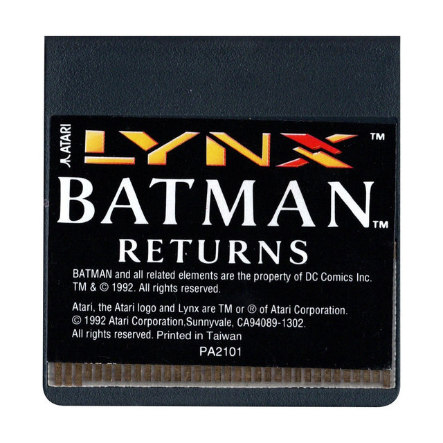 Atari Lynx Batman Returns, losse cassette, tweedehands