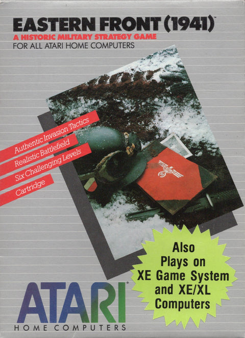 Atari XE-Eastern Front (1941) (In doos) Tweedehands