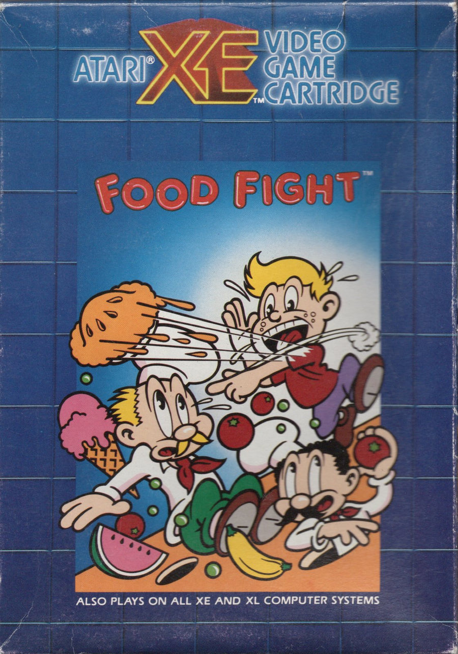 Atari XE-Food Fight (In doos) Tweedehands