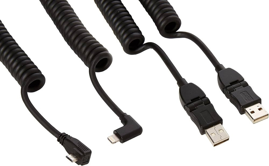 Audi-USB-kabelset voor Apple Lightning en Micro-USB Tweedehands