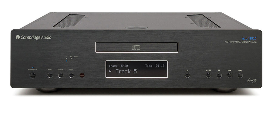 Cambridge Audio-Azur 851C CD Speler / DAC met Digitale Voorversterker en USB, AES/EBU en S/PDIF (Zonder remote)-tweedehands