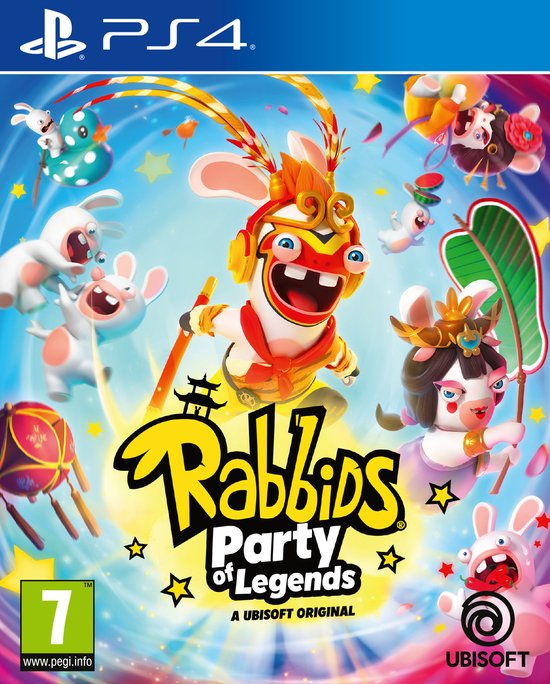 PlayStation 4 Rabbids: Party of Legends, doos voorkant