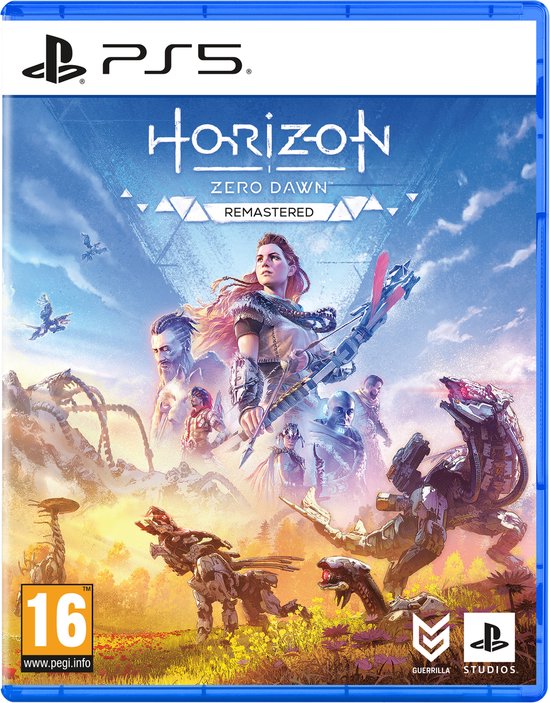 PlayStation 5 Horizon Zero Dawn Remastered, doos voorkant, tweedehands