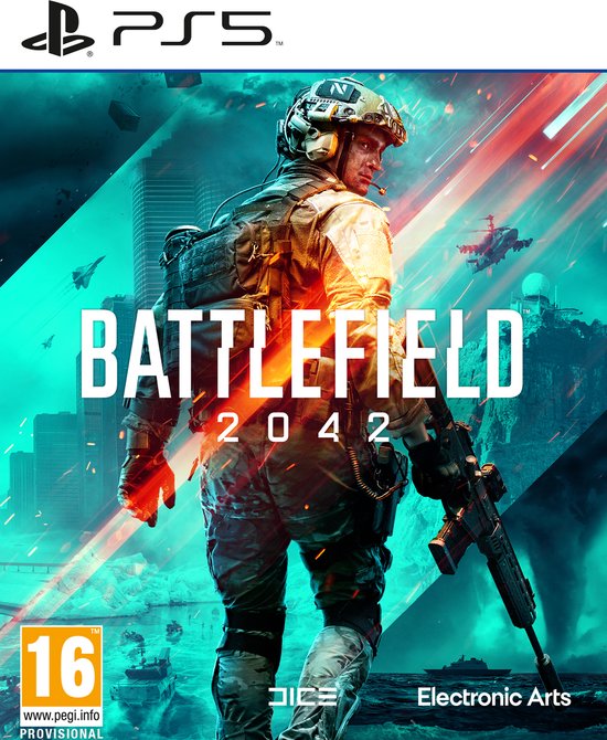 PlayStation 5 Battlefield 2042, doos voorkant, tweedehands