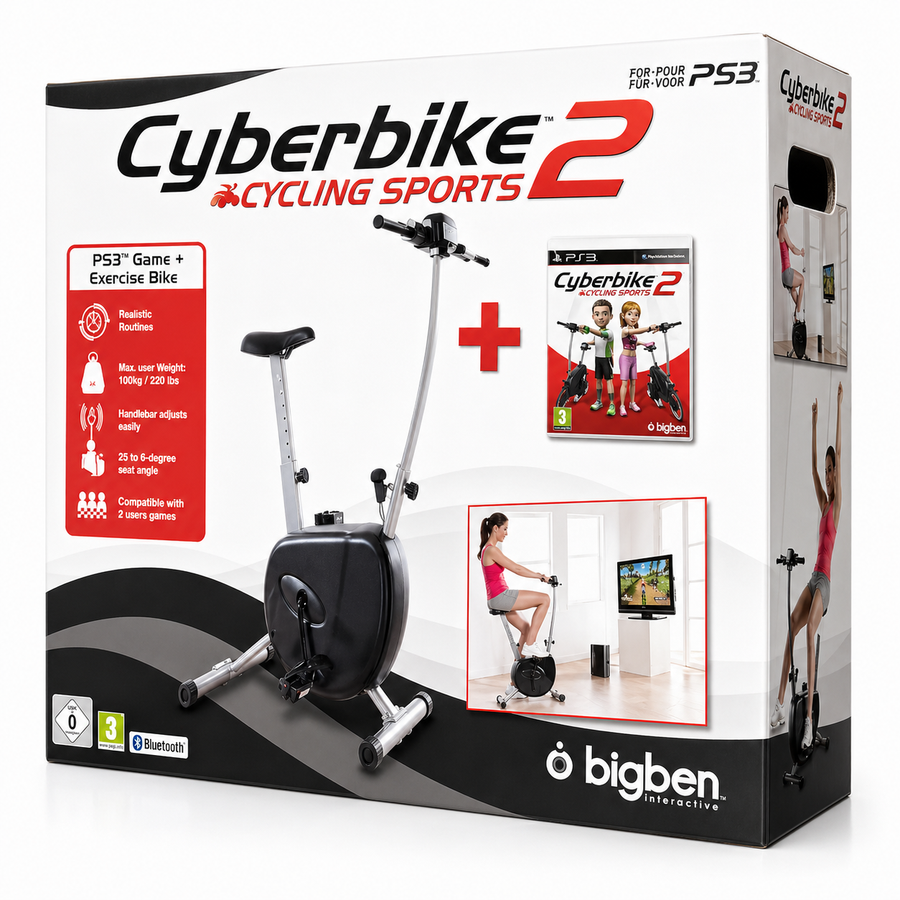 Cyberbike 2 (Incl. Cyberbike) voor PlayStation 3 (Nieuw)