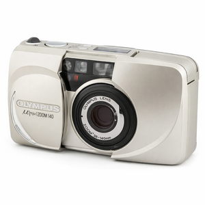Mju Zoom 140 35mm Zoom Point and Shoot Film Camera - Zilver
