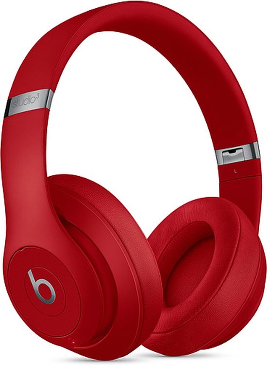 Beats-Studio 3 Bluetooth Noise-Cancelling Koptelefoon - Rood (Nieuw)