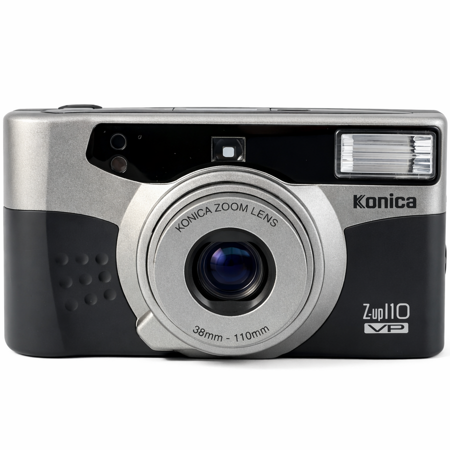 Konica-Z-up 110 VP 35mm Zoom Point and Shoot Film Camera - Zilver-tweedehands
