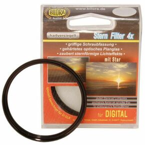 Bilora-Special Effect Star 4x Filter – 62 mm (Nieuw)