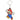 Super Mario Sleutelhanger - Jumping Mario (Nieuw)
