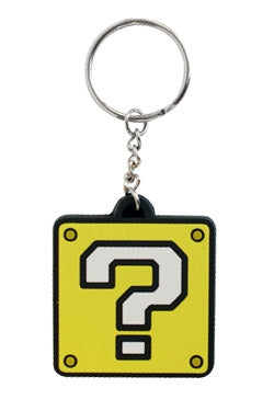 Bioworld-Super Mario Sleutelhanger - Question? Block (Nieuw)