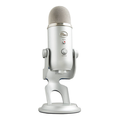 Blue Microphones-Yeti Microfoon - Streaming / Podcast Microfoon - Zilver Tweedehands
