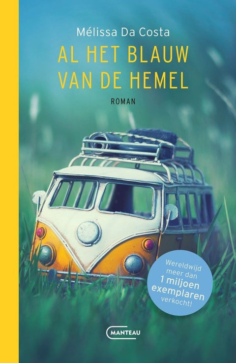 Al het blauw van de hemel, Mélissa Da Costa, boekomslag voorkant, tweedehands