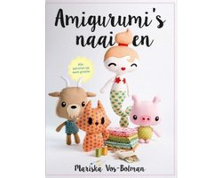 Boek-Amigurumi's naaien. Alle patronen op ware grootte-tweedehands