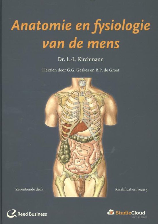 Boek-Anatomie en fysiologie van de mens-tweedehands