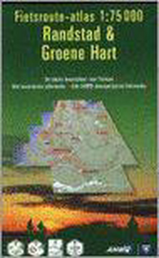 Boek-Anwb Vvv Fietsrouteatlas Randstad Groen-tweedehands