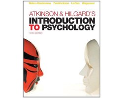 Boek-Atkinson & Hilgard's Introduction to Psychology-tweedehands