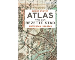 Boek-Atlas van een bezette stad-tweedehands