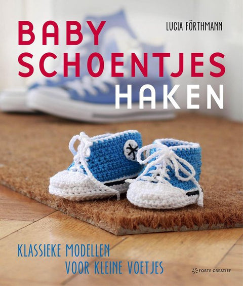Boek-Babyschoentjes haken-tweedehands