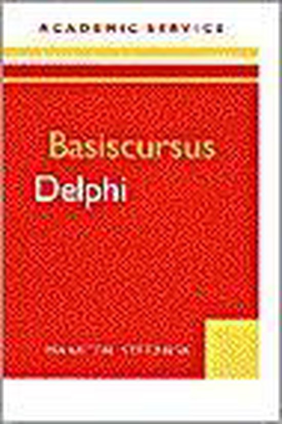 Boek-Basiscursus Delphi-tweedehands