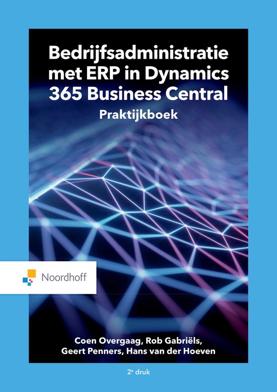 Boek-Bedrijfsadministratie met ERP in Microsoft Dynamics 365 Business Central-tweedehands