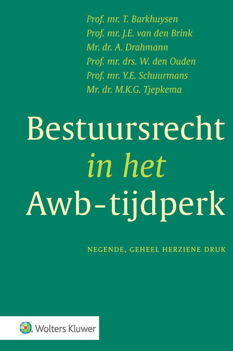 Boek-Bestuursrecht in het Awb-tijdperk-tweedehands
