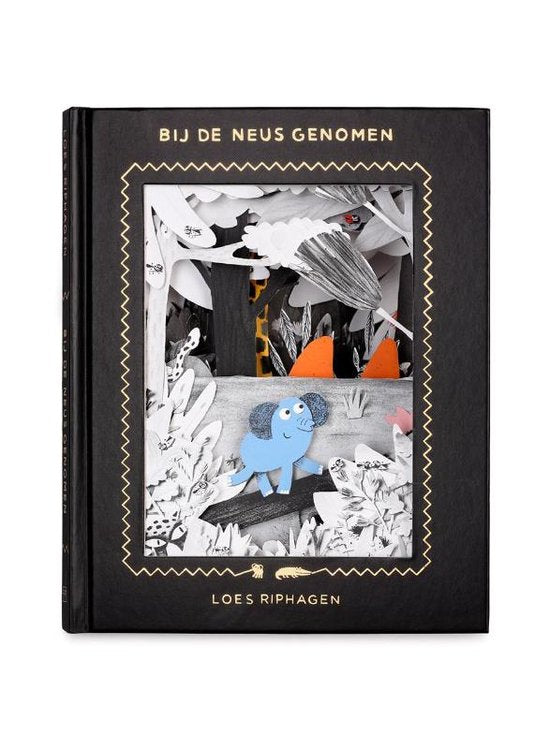 Boek-Bij de neus genomen-tweedehands
