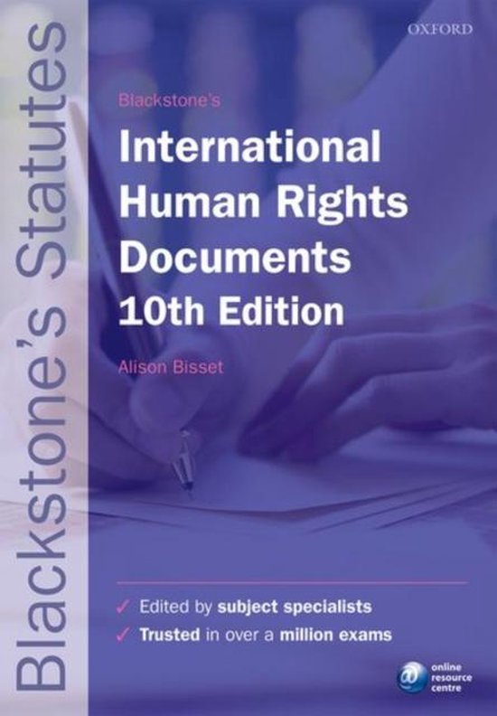 Boek-Blackstone's International Human Rights Documents-tweedehands