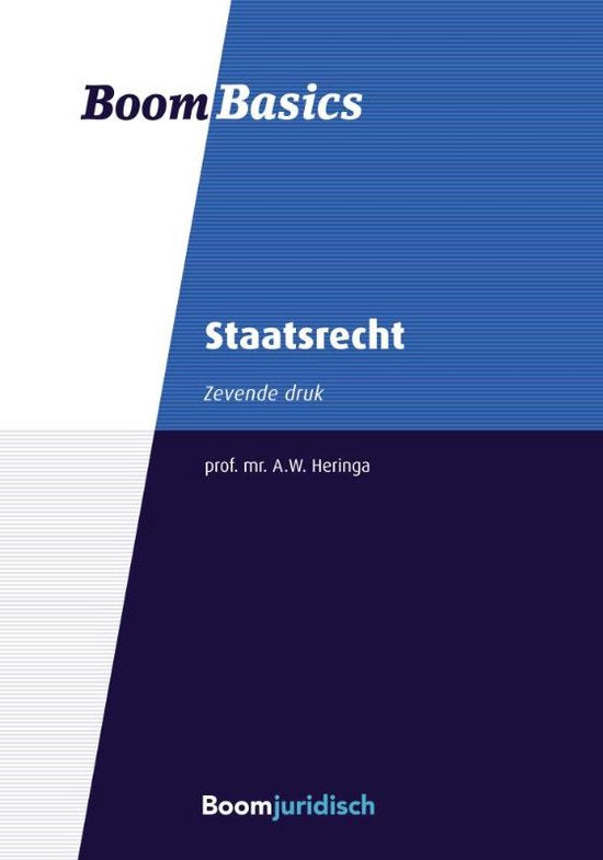 Boek-Boom Basics - Staatsrecht-tweedehands