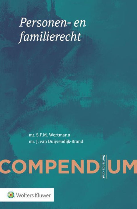 Boek-Compendium van het personen- en familierecht-tweedehands