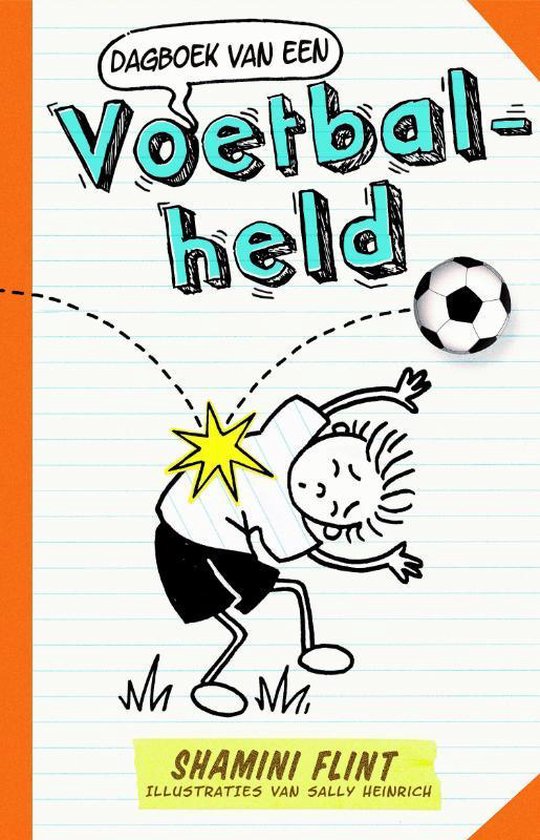 Boek-Dagboek van een voetbalheld-tweedehands