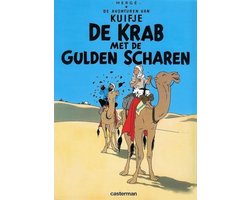 Boek-De avonturen van Kuifje - Kuifje 8 de krab met de gulden scharen-tweedehands