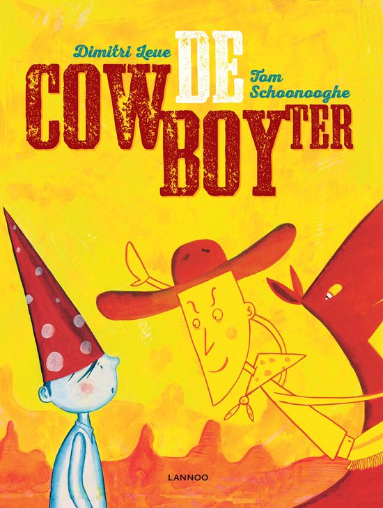 Boek-De cowboyter-tweedehands