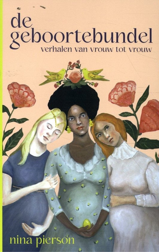 De geboortebundel verhalen van vrouw tot vrouw, Nina Pierson, boekomslag voorkant, tweedehands