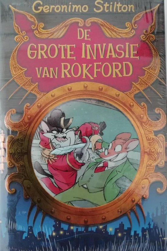 Boek-De grote invasie van Rokford-tweedehands