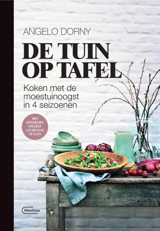 Boek-De tuin op tafel-tweedehands