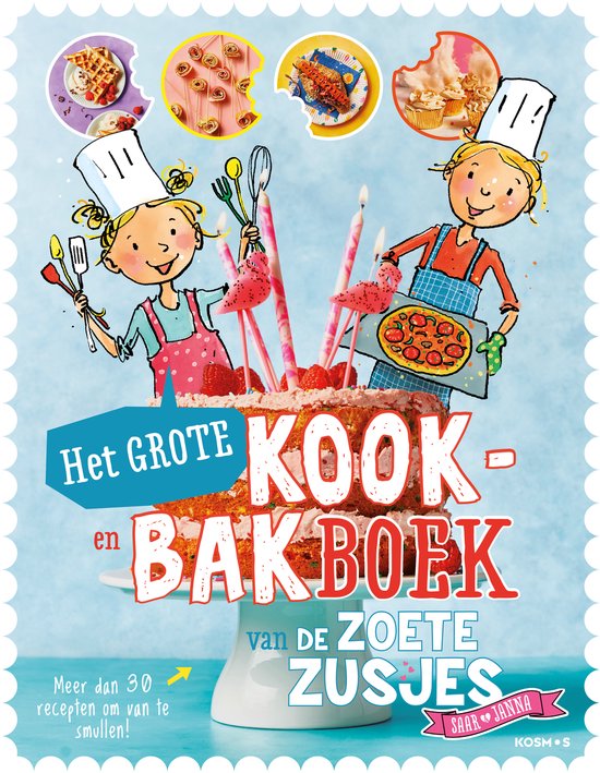 Boek-De Zoete Zusjes - Het grote kook- en bakboek van de Zoete Zusjes-tweedehands