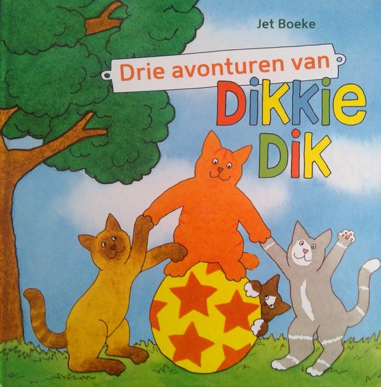 Boek-Drie avonturen van Dikkie Dik-tweedehands