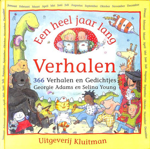 Boek-Een Heel Jaar Lang Verhalen-tweedehands