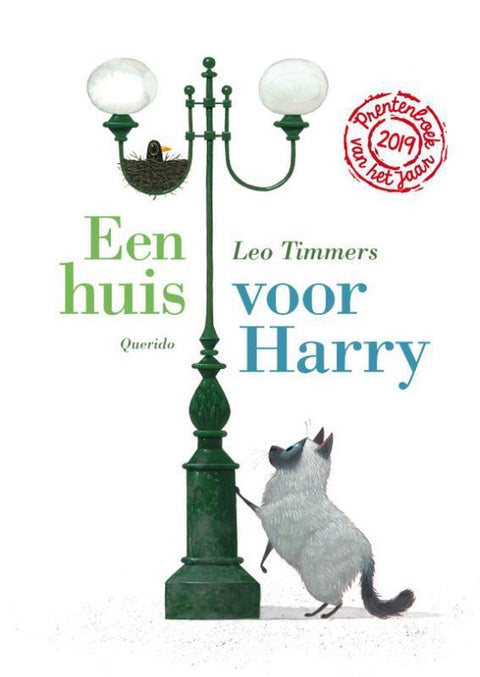 Boek-Een huis voor Harry - met vingerpopje-tweedehands