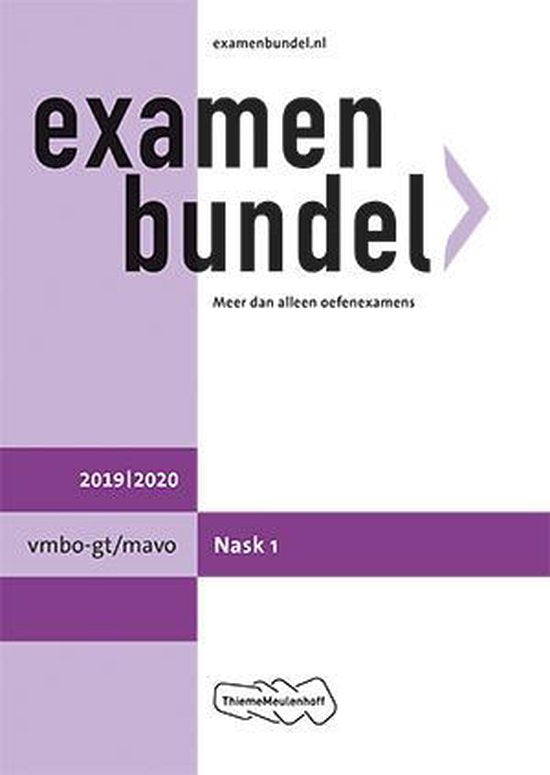 Boek-Examenbundel vmbo-gt/mavo Nask 1 2019/2020-tweedehands